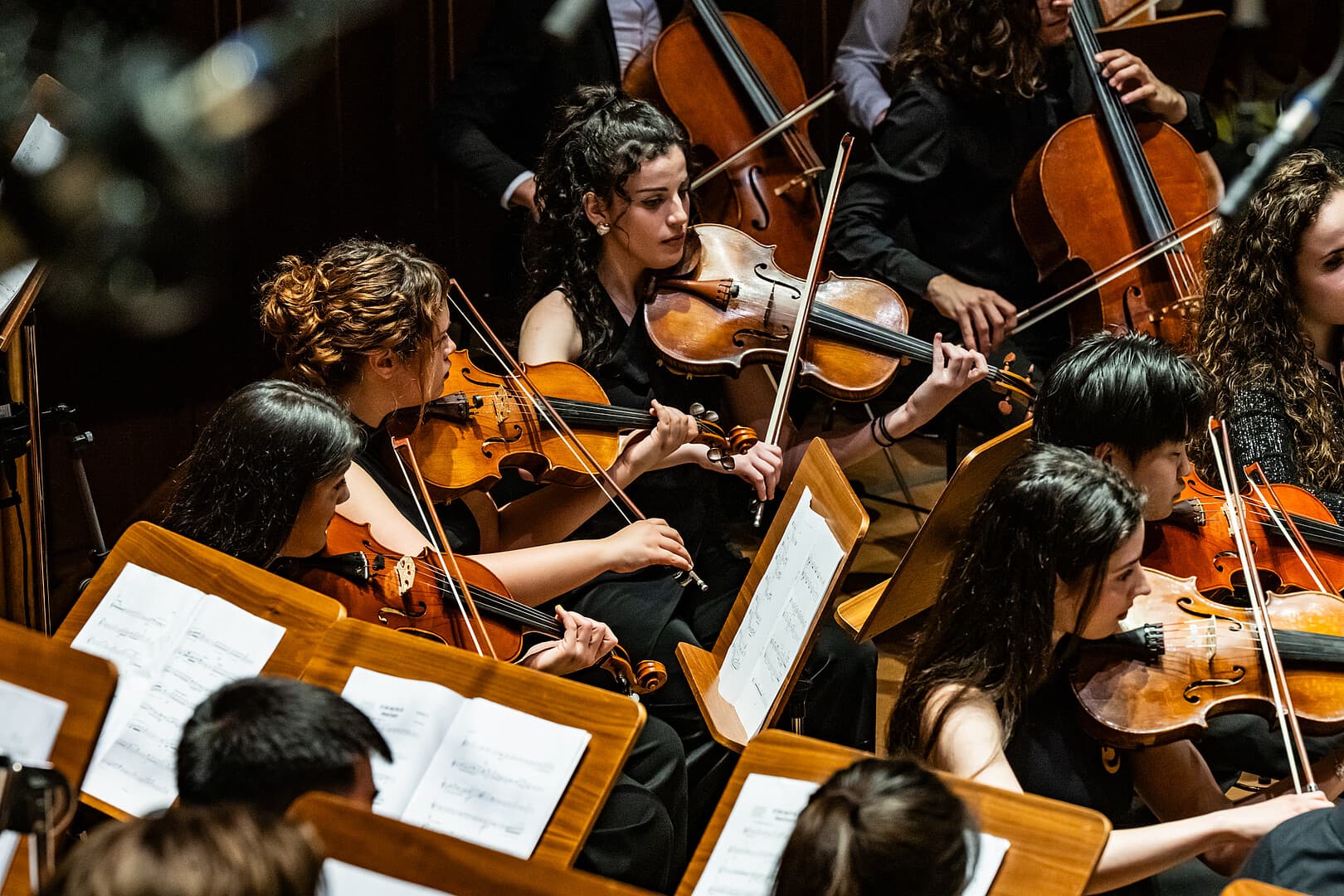 Muzikanten van een cultuurvereniging